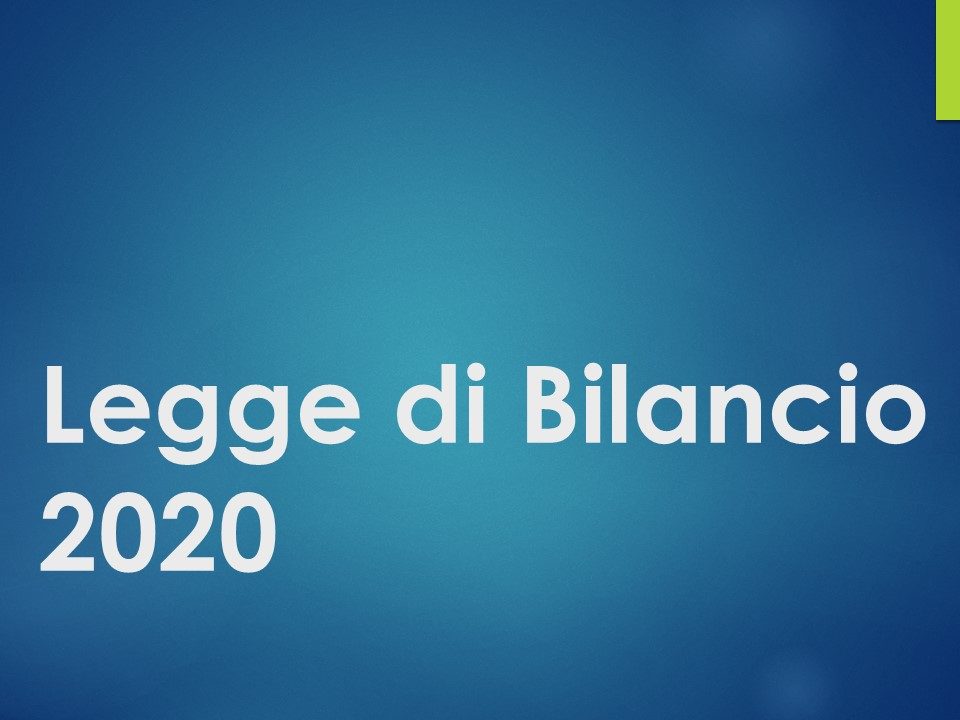 Legge di Bilancio