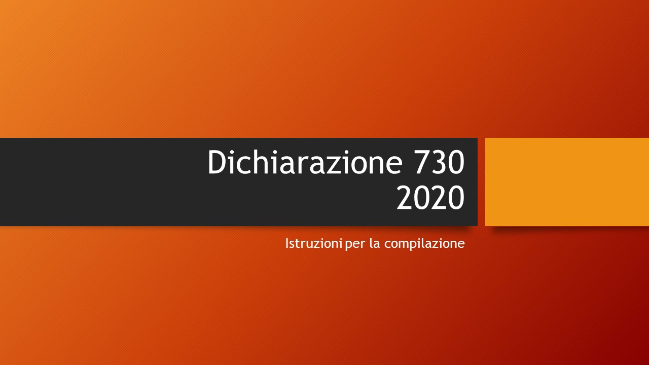 Dichiarazione 730
